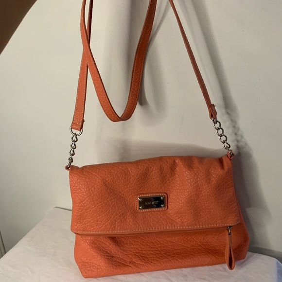 Orange Nine West cross body bag - Picture 5 of 6